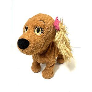 Club Petz Lucy Sing & Dance Interactive Dog Plush 20 Voice Commands Batteries In